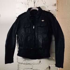 Harley Davidson Leather Motorcycle Jacket & Vest